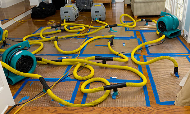 Professional Crawl Space Water Removal technician working in Bethesda, OH